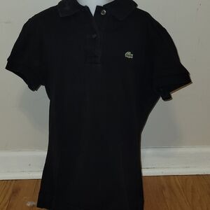 Boys medium Lacoste polo